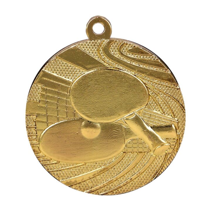 Złoty medal MMC1840/G zawody tenis stołowy