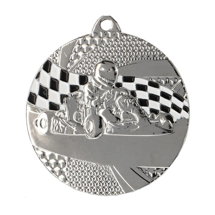 Srebrny medal MMC8350/S - zawody karting