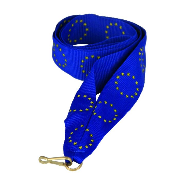 Wstążka na medale V10/EUR - z flagą Unii Europejskiej