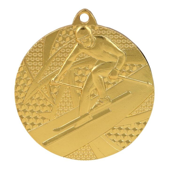 Złoty medal narciarski MMC8150/G