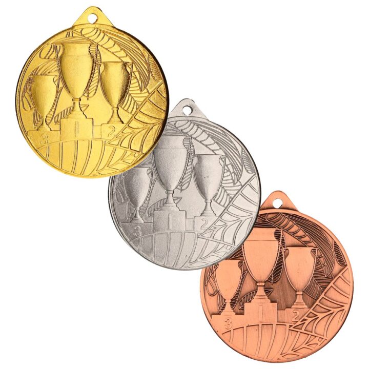 Metalowy medal ME009 - 3 Puchary