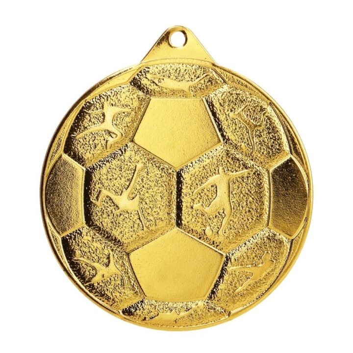 Złoty medal piłkarski MMC8850/G