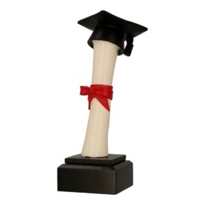 Statuetka odlewana RFST3013 - Edukacja, szkoła, uczelnia wyższa, zakończenie roku