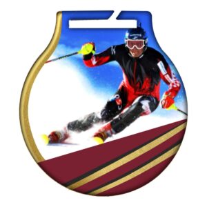 Medal narciarski MC61/G/SKI2