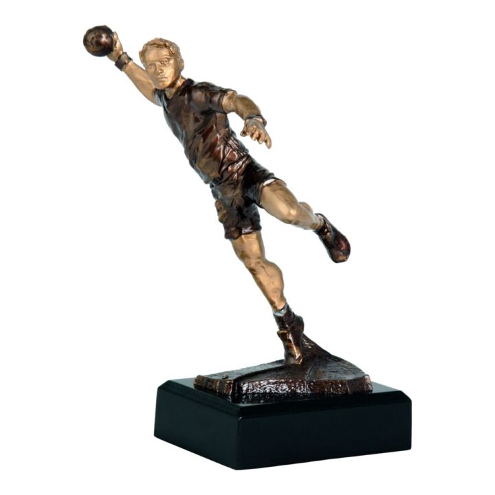Statuetka piłka ręczna RFST2006/BR figurka zawodnika piłki ręcznej