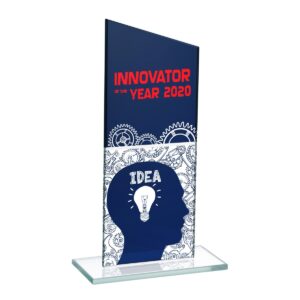 Tania statuetka szklana M72 nagroda startup