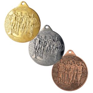 Medal metalowy MMC32050 - Biegi