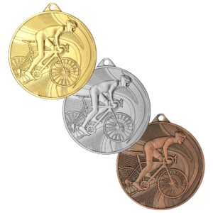 Medal metalowy MMC38050 - Kolarstwo