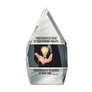 Statuetka szklana C073 z etui