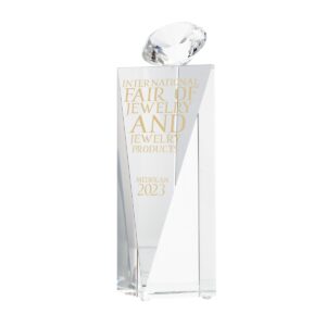 Statuetka szklana C076 z etui