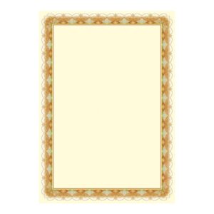 Dyplom papierowy ZŁOTO